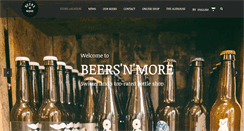 Desktop Screenshot of beersnmore.com